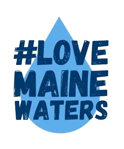 #LoveMaineWaters Logo